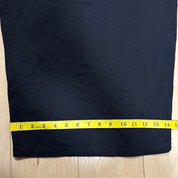 H&M Mama Lightweight Maternity Pencil Skirt, Black, sz S - Picture 9 of 10